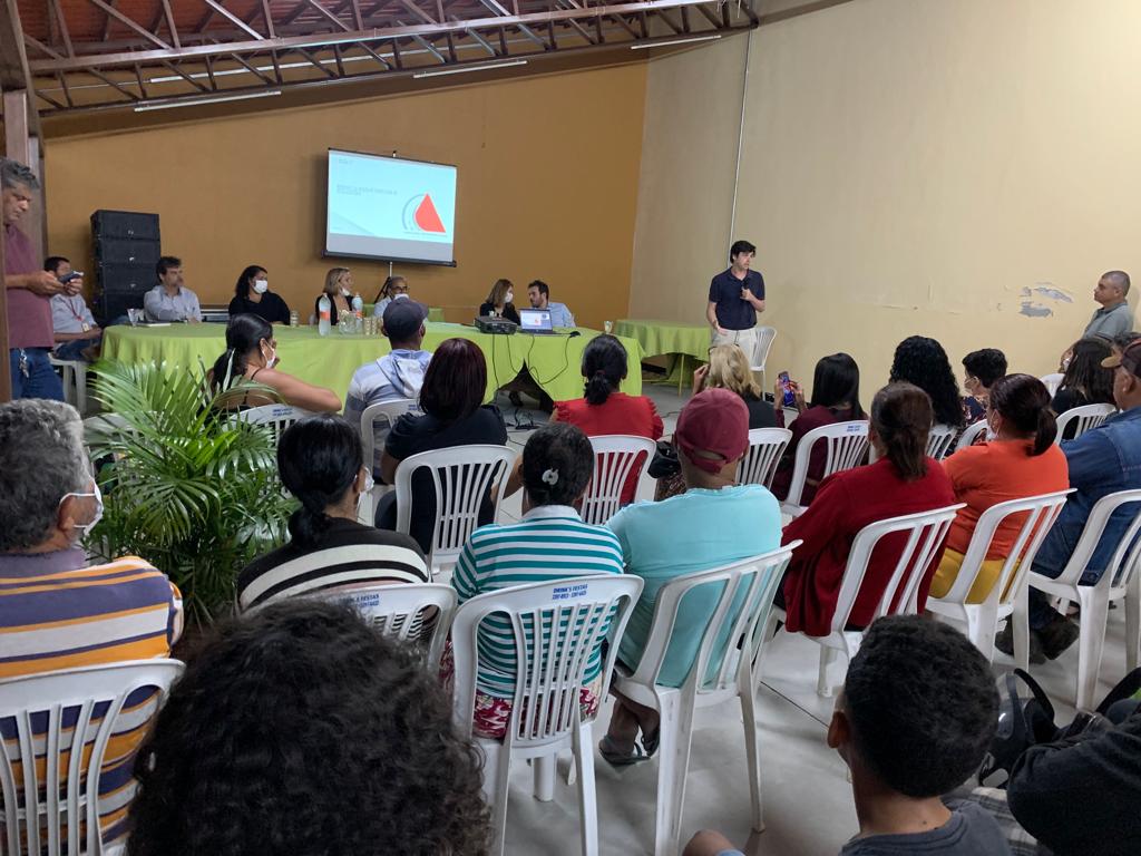 Seinfra apresenta projeto do Rodoanel Metropolitano a moradores do bairro Nascentes Imperiais, em Contagem