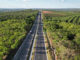 Governador inaugura etapa de obras de duplicação e ampliação da BR-135